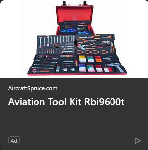 Aircraft Spruce & Specialty campaigns first seen Feb 2025.