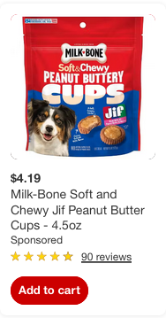 Milk Bone campaigns first seen Mar 2026.