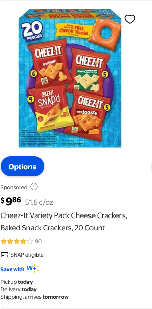 Kellogg's Snacks & Desserts campaigns first seen Apr 2025.