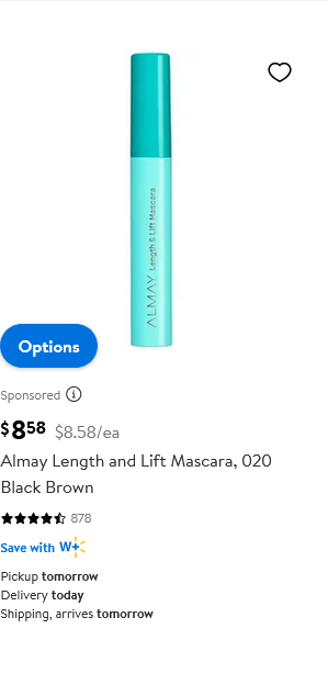 Almay campaigns first seen Nov 2024.