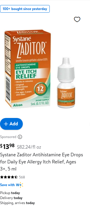 Alcon Laboratories campaigns first seen Jan 2025.