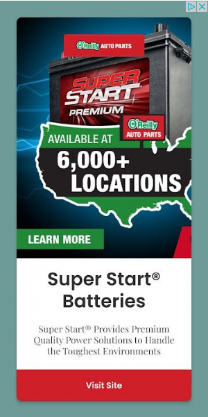 O'Reilly Auto Parts campaigns first seen Apr 2025.