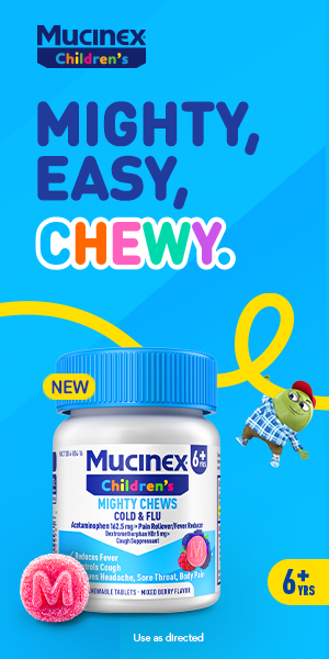Mucinex campaigns first seen Oct 2025.