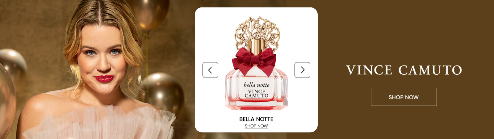 Vince Camuto campaigns first seen Dec 2024.