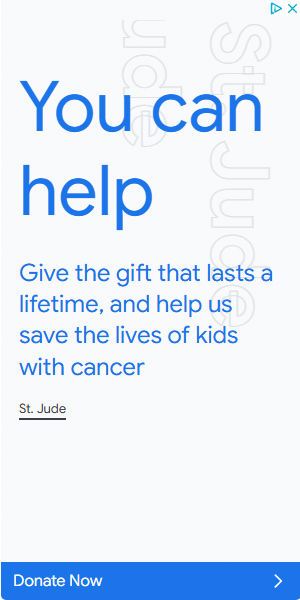 St. Jude Children's Research Hospital campaigns first seen Feb 2025.