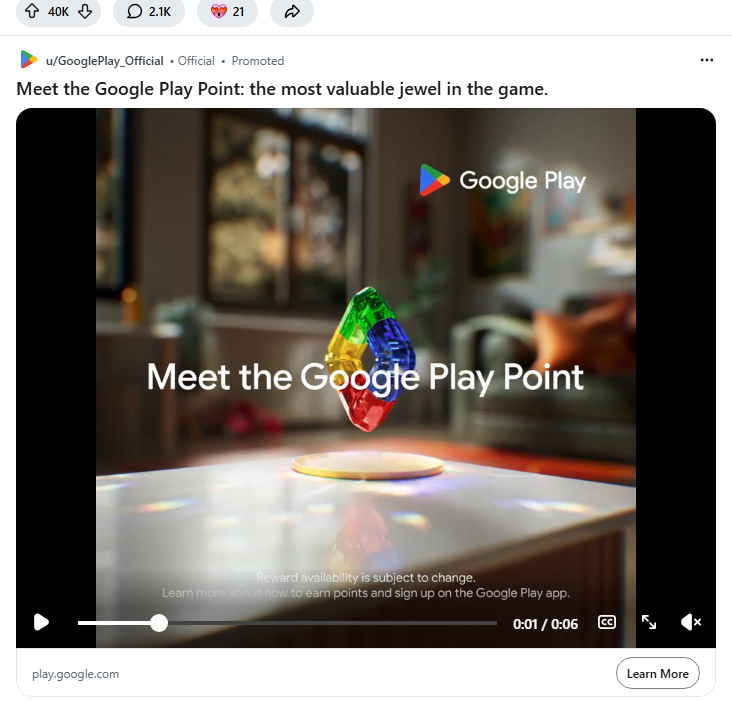 Google.com campaigns first seen Dec 2025.