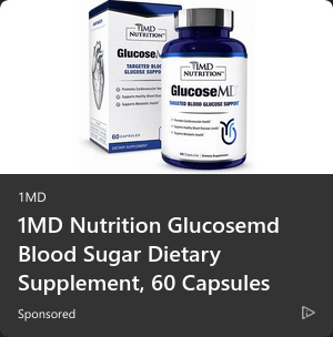 1MD Nutrition campaigns first seen Aug 2025.