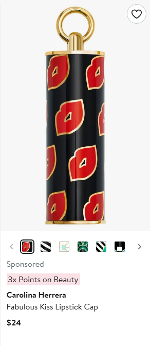 Carolina Herrera campaigns first seen Sep 2025.