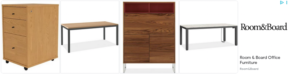 Room & Board campaigns first seen May 2025.