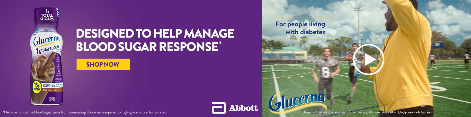 Abbott Nutrition campaigns first seen Mar 2026.