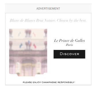 Laurent-Perrier Champagne campaigns first seen Dec 2024.