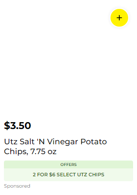 Utz Quality Foods campaigns first seen Sep 2025.
