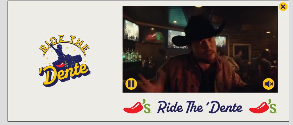 Brinker International campaigns first seen Feb 2025.