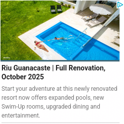 Riu Hotels and Resorts campaigns first seen Oct 2025.