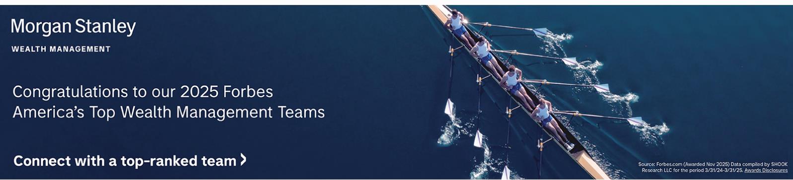 Morgan Stanley Wealth Management campaigns first seen Nov 2025.