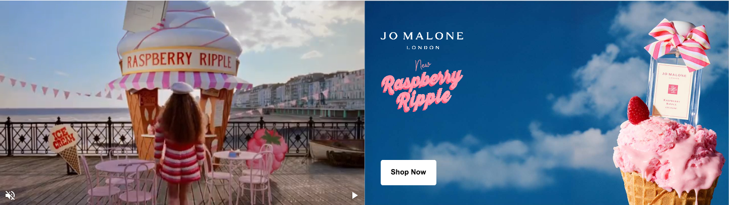 Jo Malone London campaigns first seen Aug 2025.