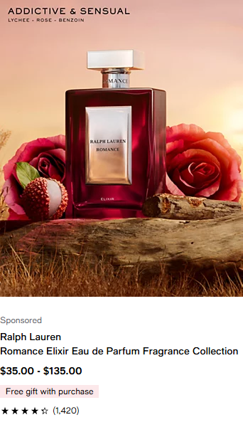 Ralph Lauren Fragrances campaigns first seen Feb 2025.
