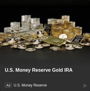 U.S. Money Reserve campaigns first seen Sep 2025.