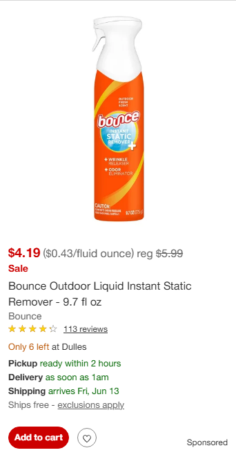 Bounce campaigns first seen Jun 2025.