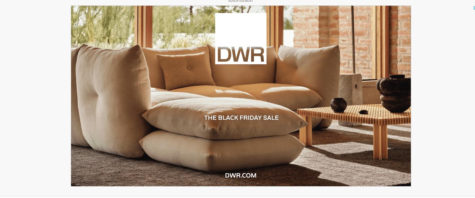 Design Within Reach campaigns first seen Dec 2025.