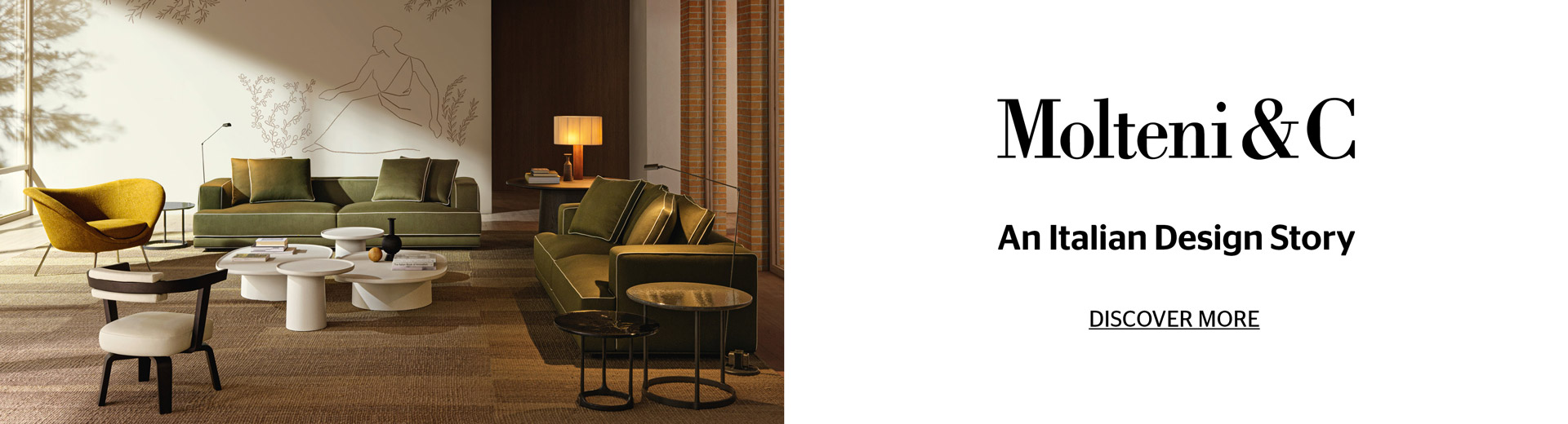 Molteni&C campaigns first seen Apr 2025.