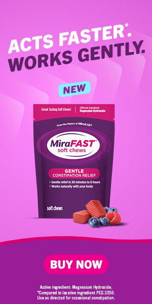 MiraLAX campaigns first seen Apr 2025.