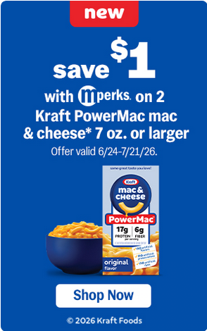 Kraft Mac & Cheese campaigns first seen Jun 2026.
