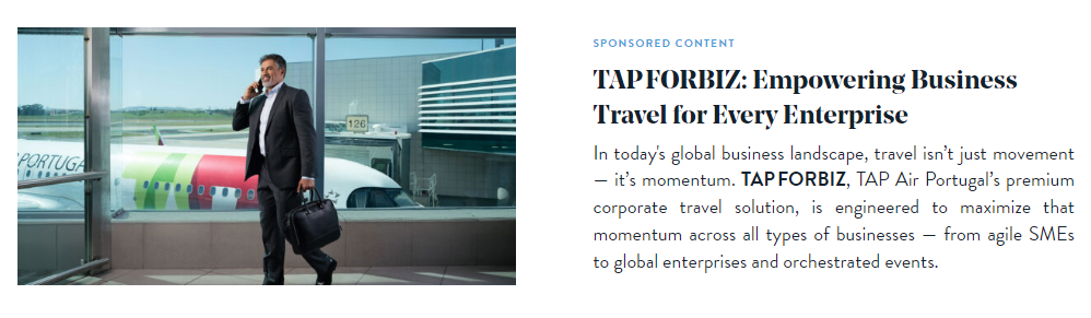 Transportes Aereos Portugueses campaigns first seen Sep 2025.