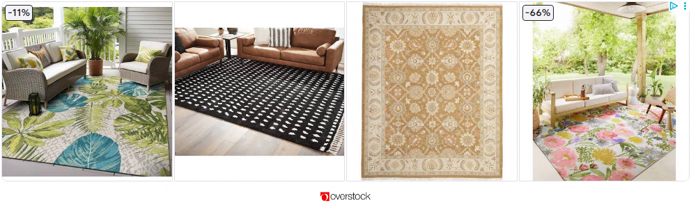 Overstock campaigns first seen Jun 2025.