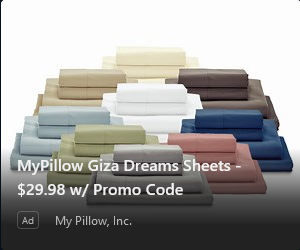 Current my pillow promo cheap code