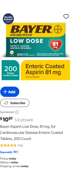 Bayer campaigns first seen Jul 2025.