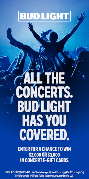 Bud Light campaigns first seen Nov 2025.