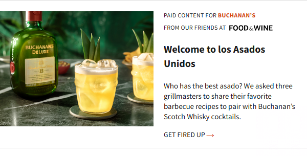 Diageo North America campaigns first seen Jun 2025.