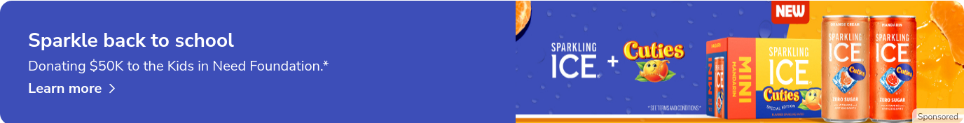 Sparkling ICE campaigns first seen Jul 2025.