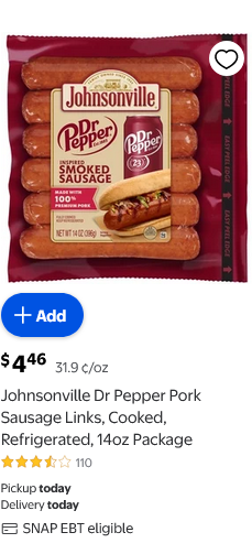 Johnsonville campaigns first seen Apr 2026.