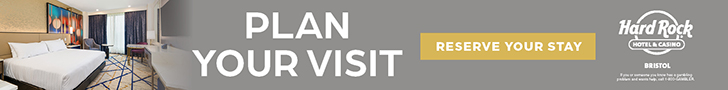 Hard Rock Hotel & Casino campaigns first seen Apr 2025.