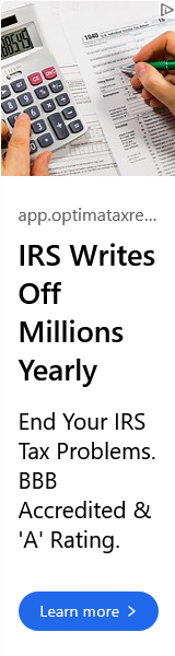 Optima Tax Relief campaigns first seen Dec 2025.