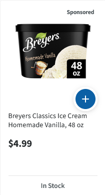 Breyers campaigns first seen Mar 2025.