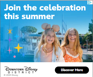 Walt Disney World campaigns first seen Jul 2025.