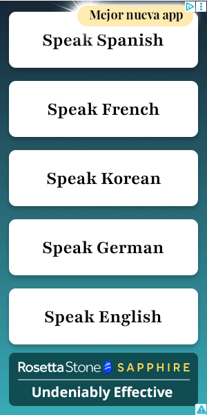 Rosetta Stone campaigns first seen May 2026.
