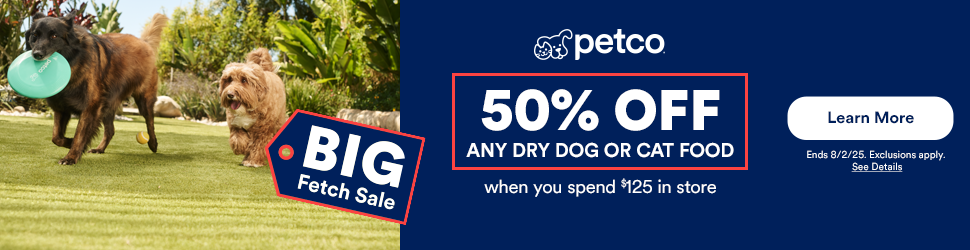 PETCO Animal Supplies campaigns first seen Aug 2025.