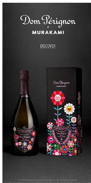 LVMH Wines & Spirits campaigns first seen Oct 2025.