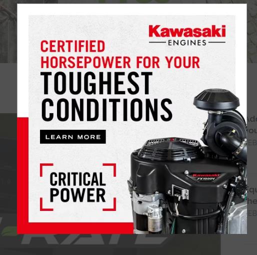 Kawasaki Motors Corp., U.S.A. campaigns first seen Feb 2026.