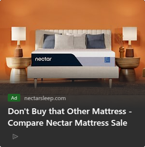 Nectar Sleep campaigns first seen Feb 2025.