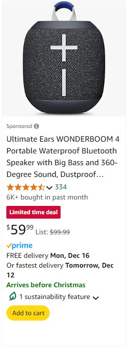 Logitech campaigns first seen Dec 2024.