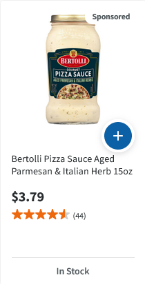 Bertolli campaigns first seen Feb 2025.