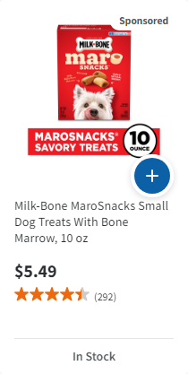 Milk Bone campaigns first seen Jan 2025.