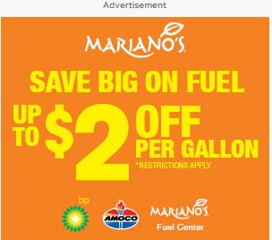 Mariano's campaigns first seen Jul 2025.