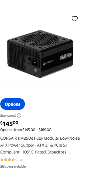Corsair Components campaigns first seen Jul 2025.