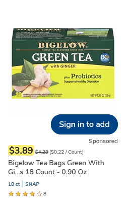 R.C. Bigelow campaigns first seen Mar 2025.